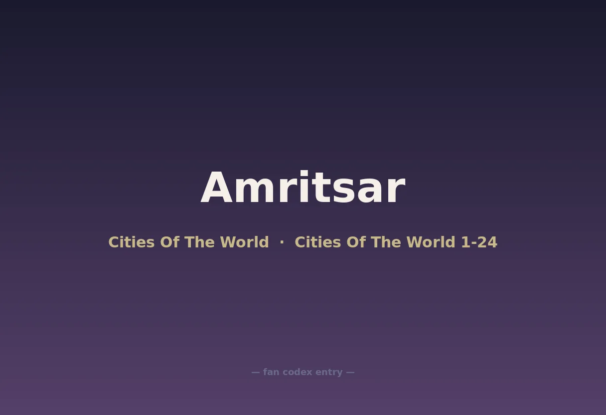 Amritsar