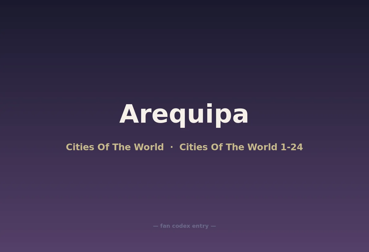Arequipa