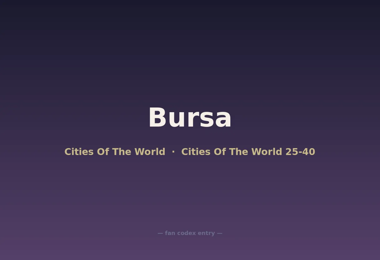 Bursa