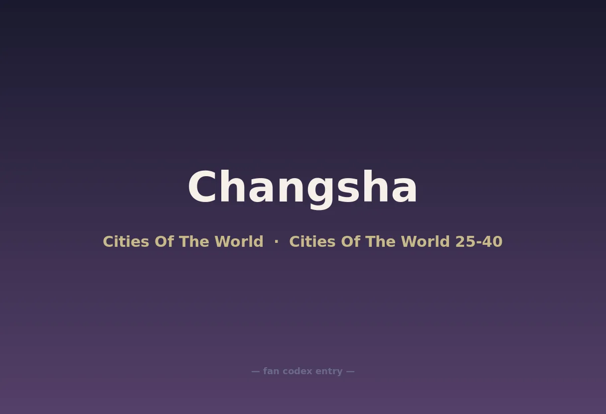 Changsha